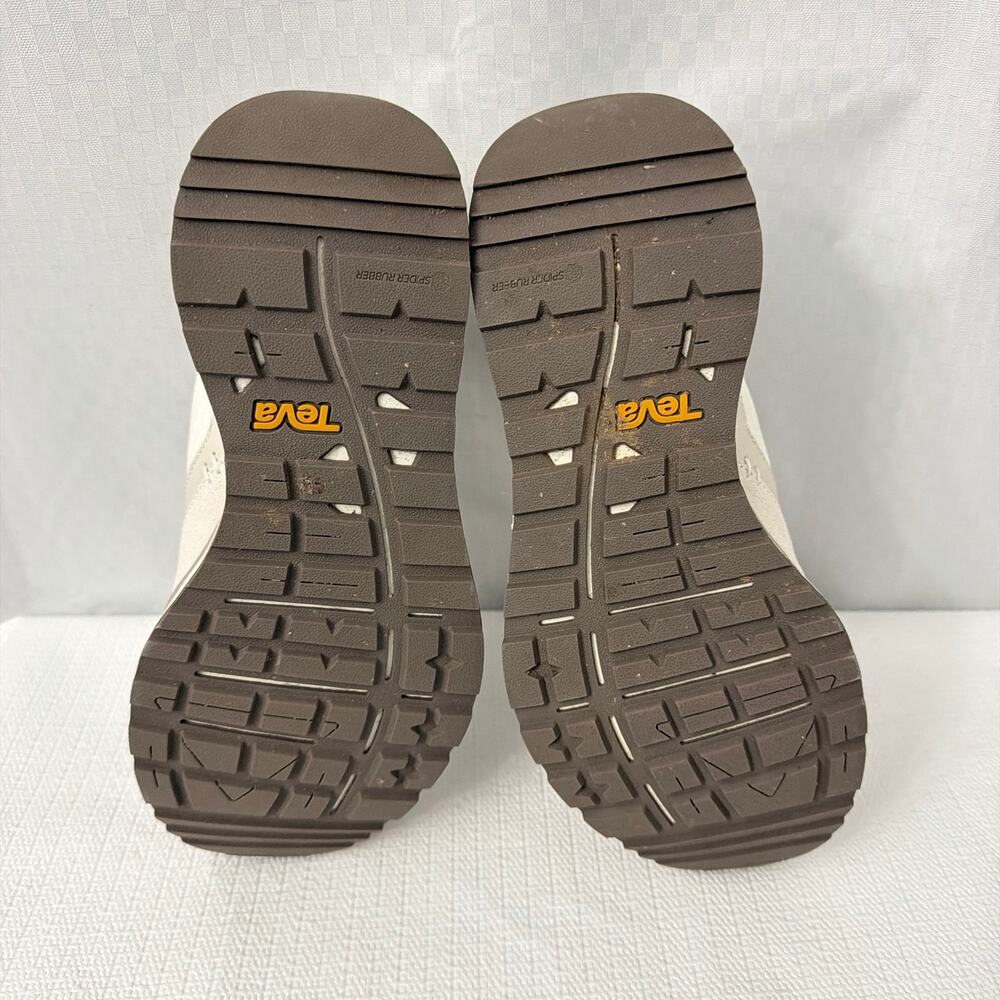 Teva Terrawave Shoes Womens Size 7.5 Blanc Sneakers Low Top Hiking Trail - Picture 11 of 11